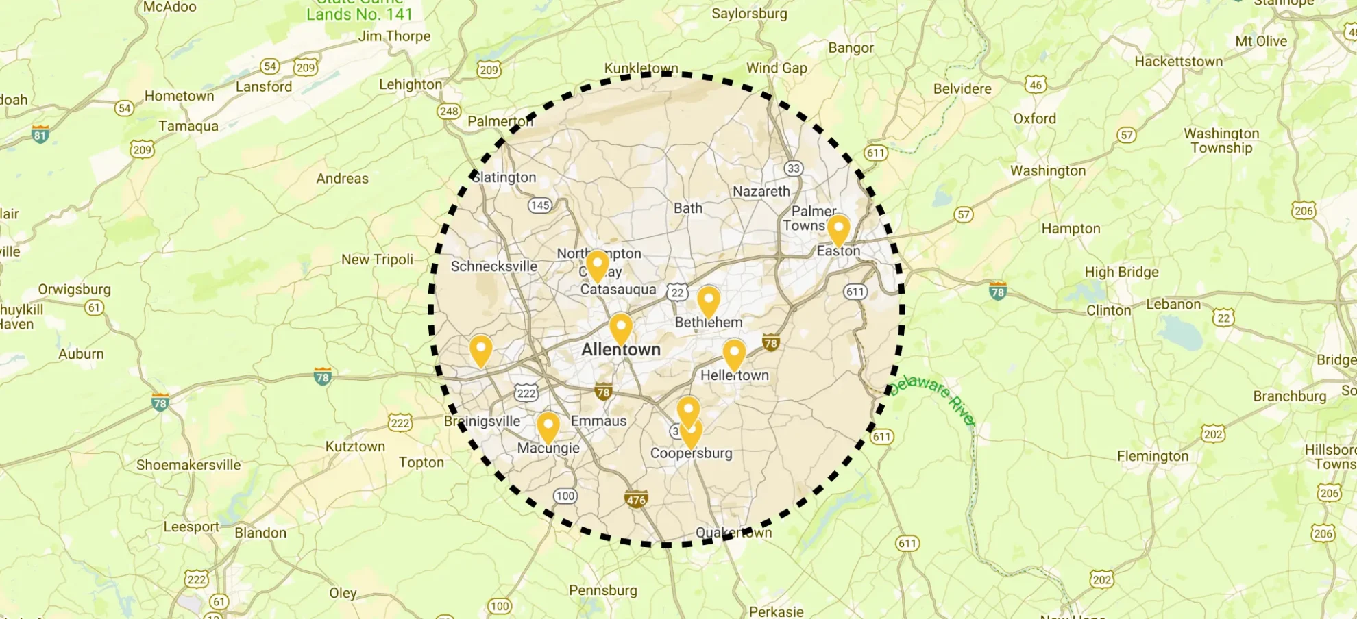 Map Form Full Width Frame